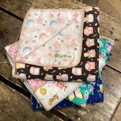 Double Sided Baby Blanket (8 styles)