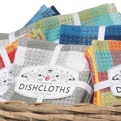 🇨🇦 Waffle Dishcloths, Set of 3 (3 colours)