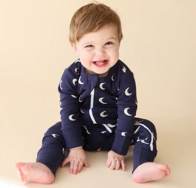🇨🇦 Organic 2-Way Zip Sleeper, Moons
