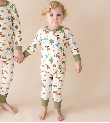 🇨🇦 Organic 2-Way Zip Sleeper, Oh Canada