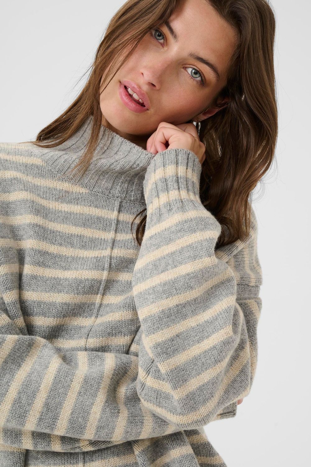 Lilye Funnel Neck Sweater - SALE -