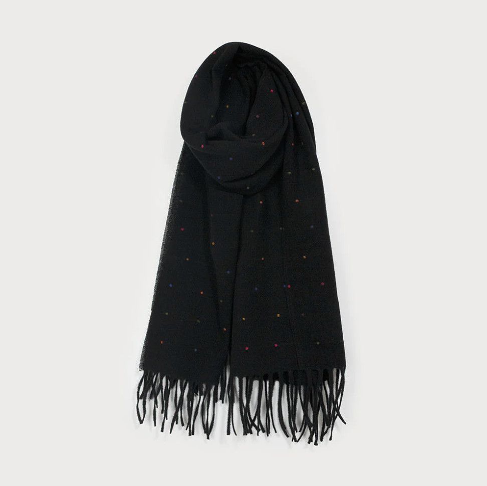 🇨🇦 Warm Mini Colourful Dots Scarf (3 colours)
