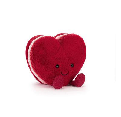 Amuseables Arlette Heart Macaron (Red)