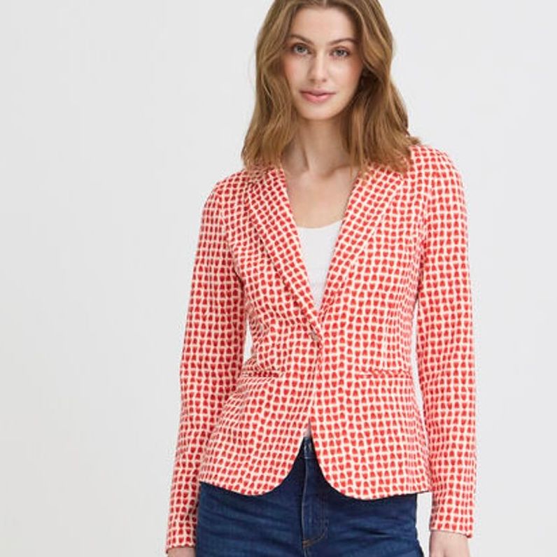 Kate Printed Blazer
