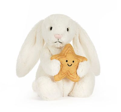 Cream Bunny with Star