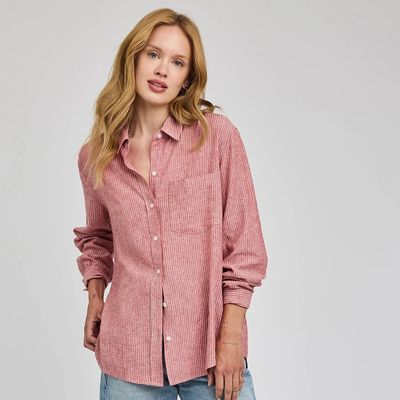 🇨🇦 Dominique Striped Shirt