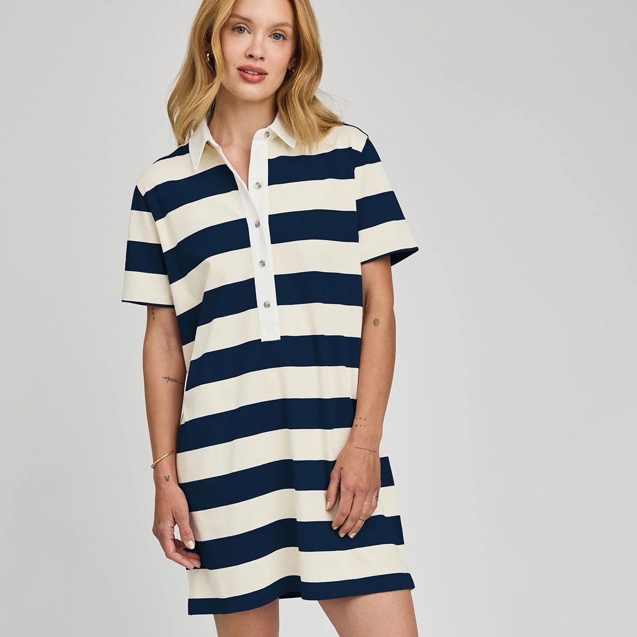 🇨🇦 Colbie Striped Dress