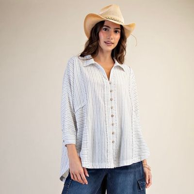 Striped Linen Shirt