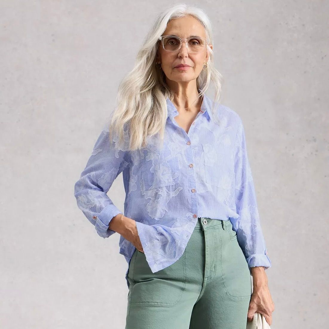 Sophie Jacquard Shirt