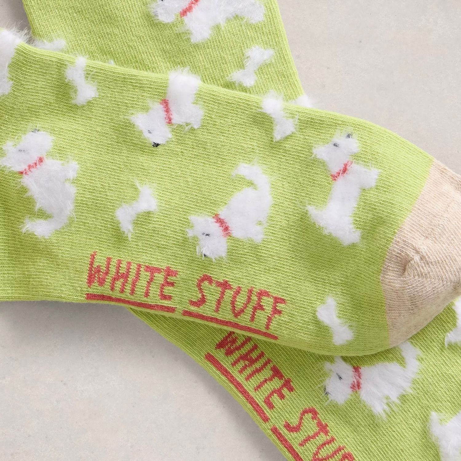 Fluffy Dog Ankle Sock