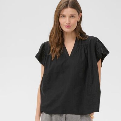 Flutter Sleeve Blouse