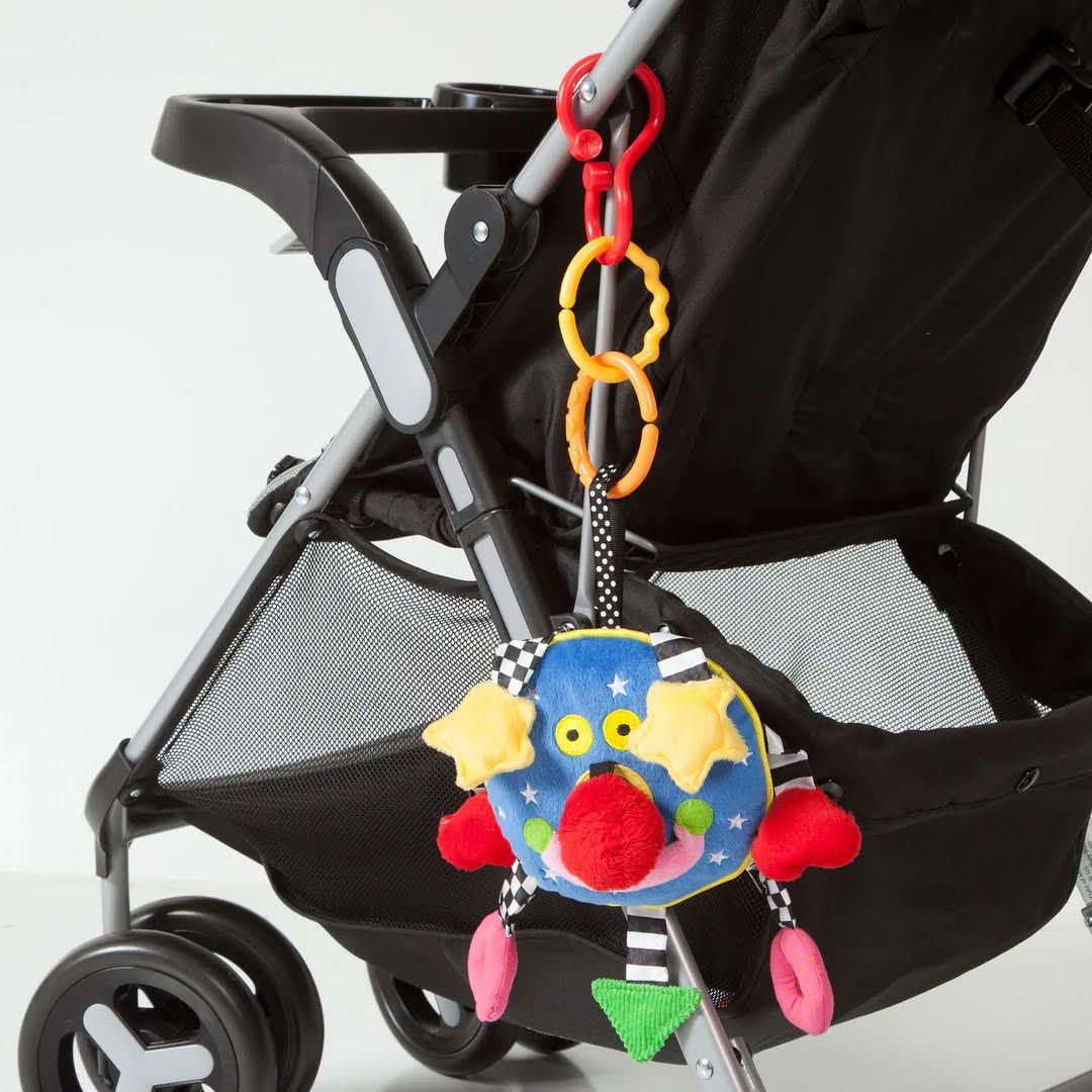 Whoozit Stroller + Travel Activity Toy, 6"