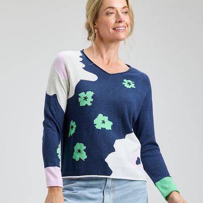 Garden Pond Sweater