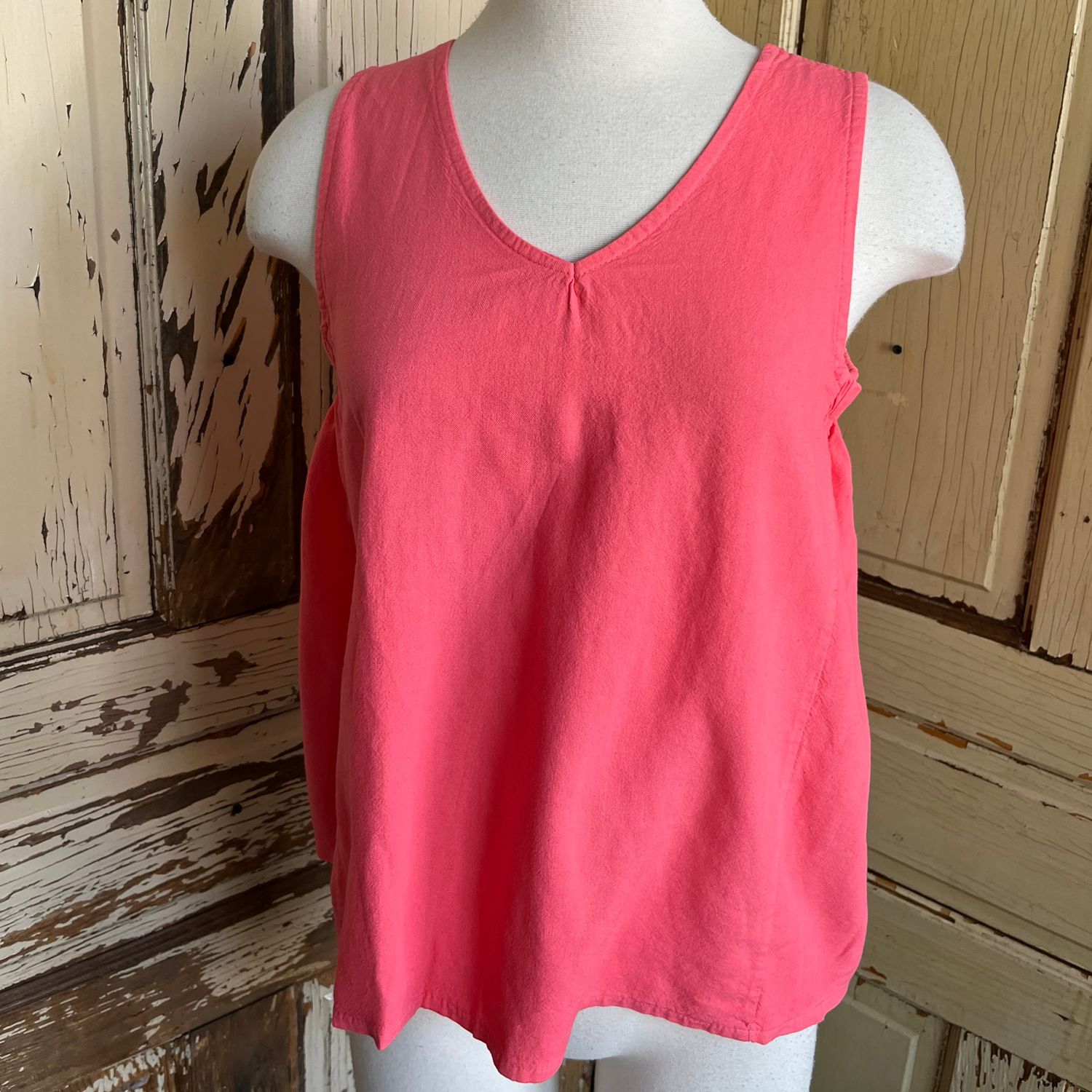 Linen Blend Tank Top (3 colours)