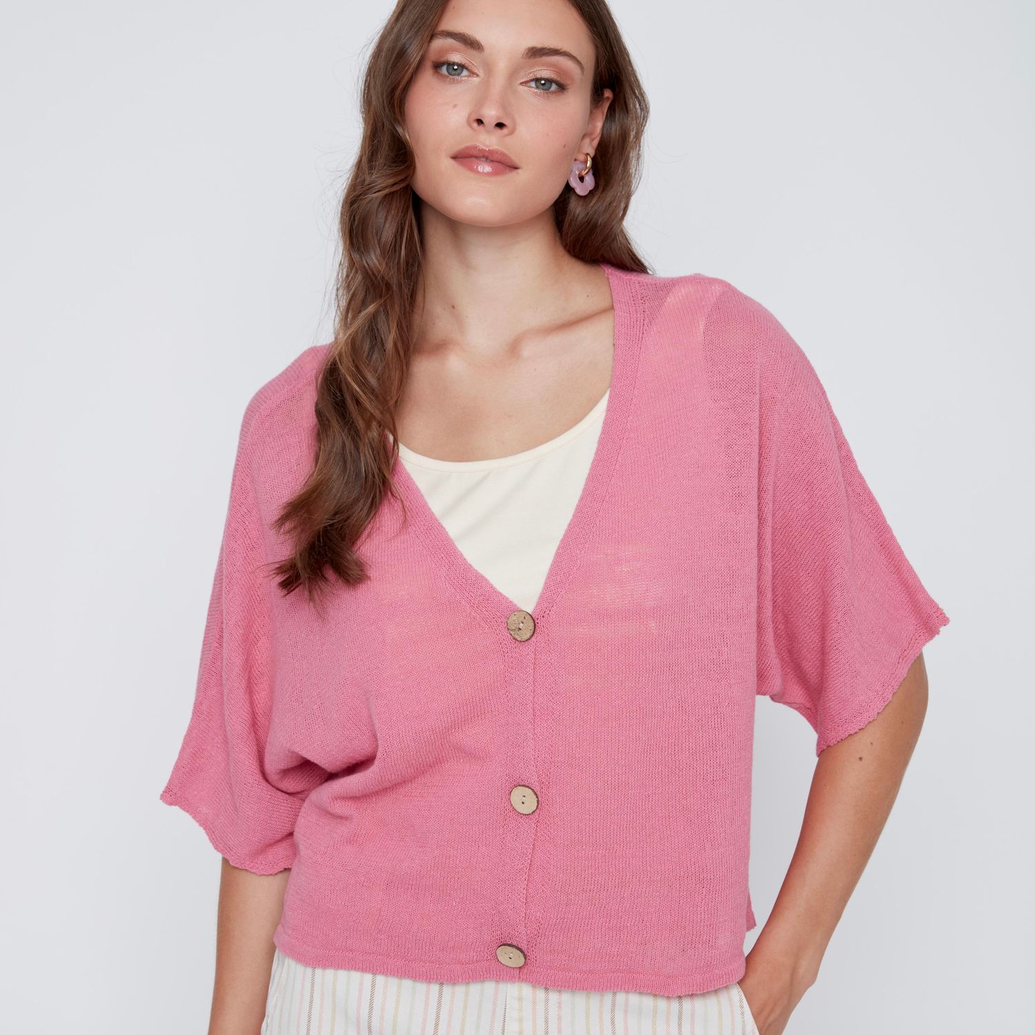 🇨🇦 V Neck Short Cardigan (2 colours)