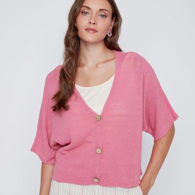 🇨🇦 V Neck Short Cardigan (2 colours)