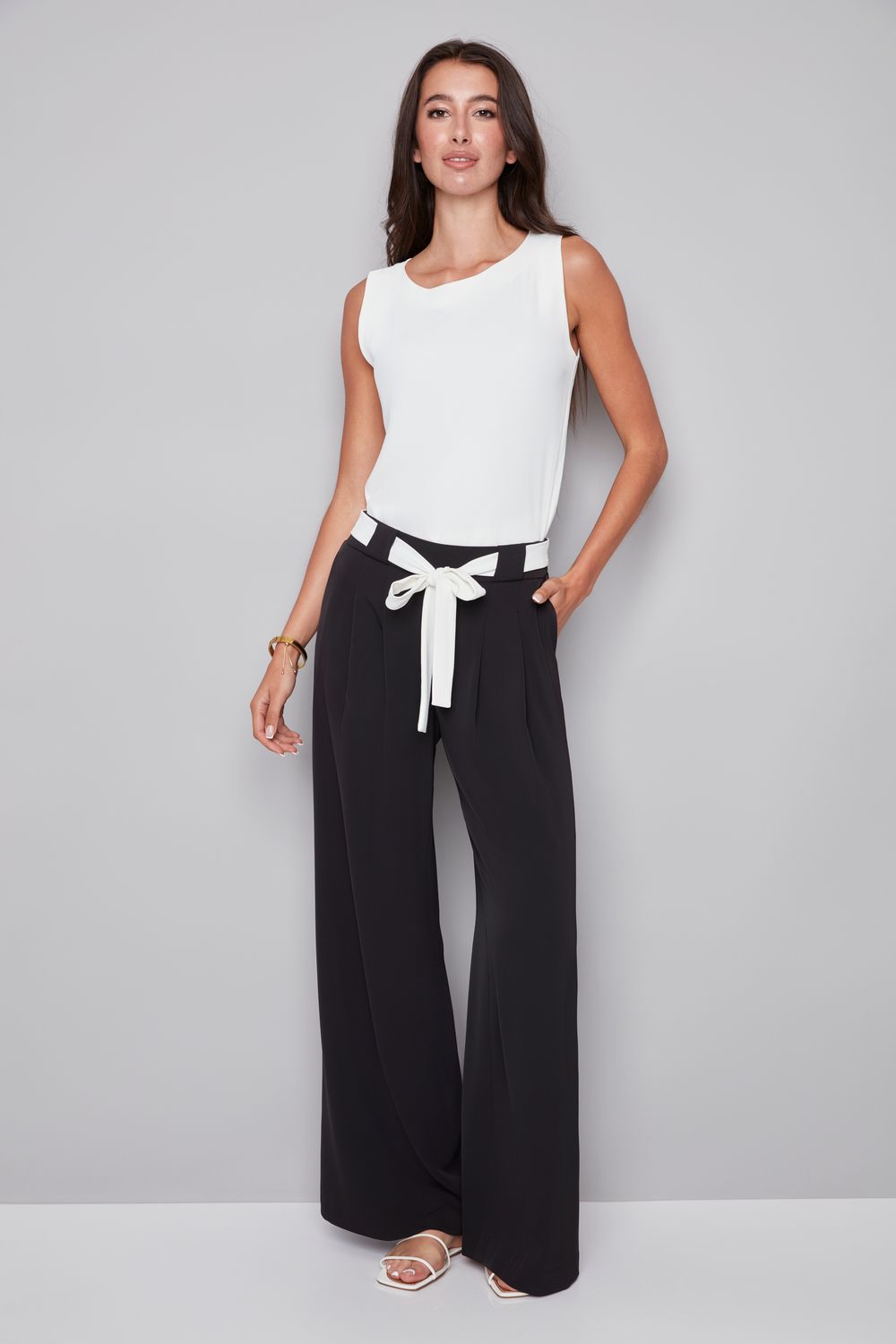 🇨🇦 Fiona Vegan Silk Wide Leg Pant