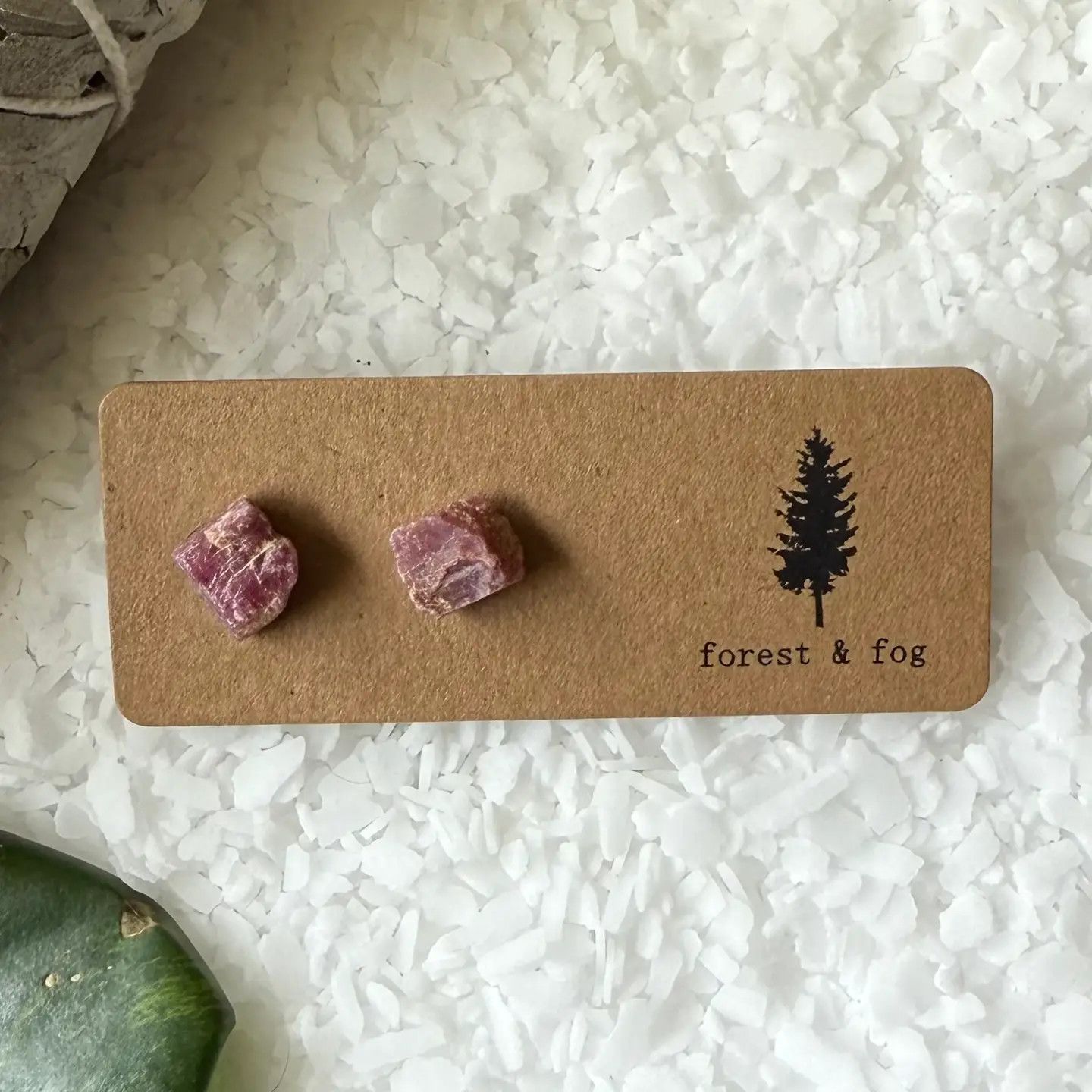 🇨🇦 Raw Gemstone Stud Earrings (11 styles)