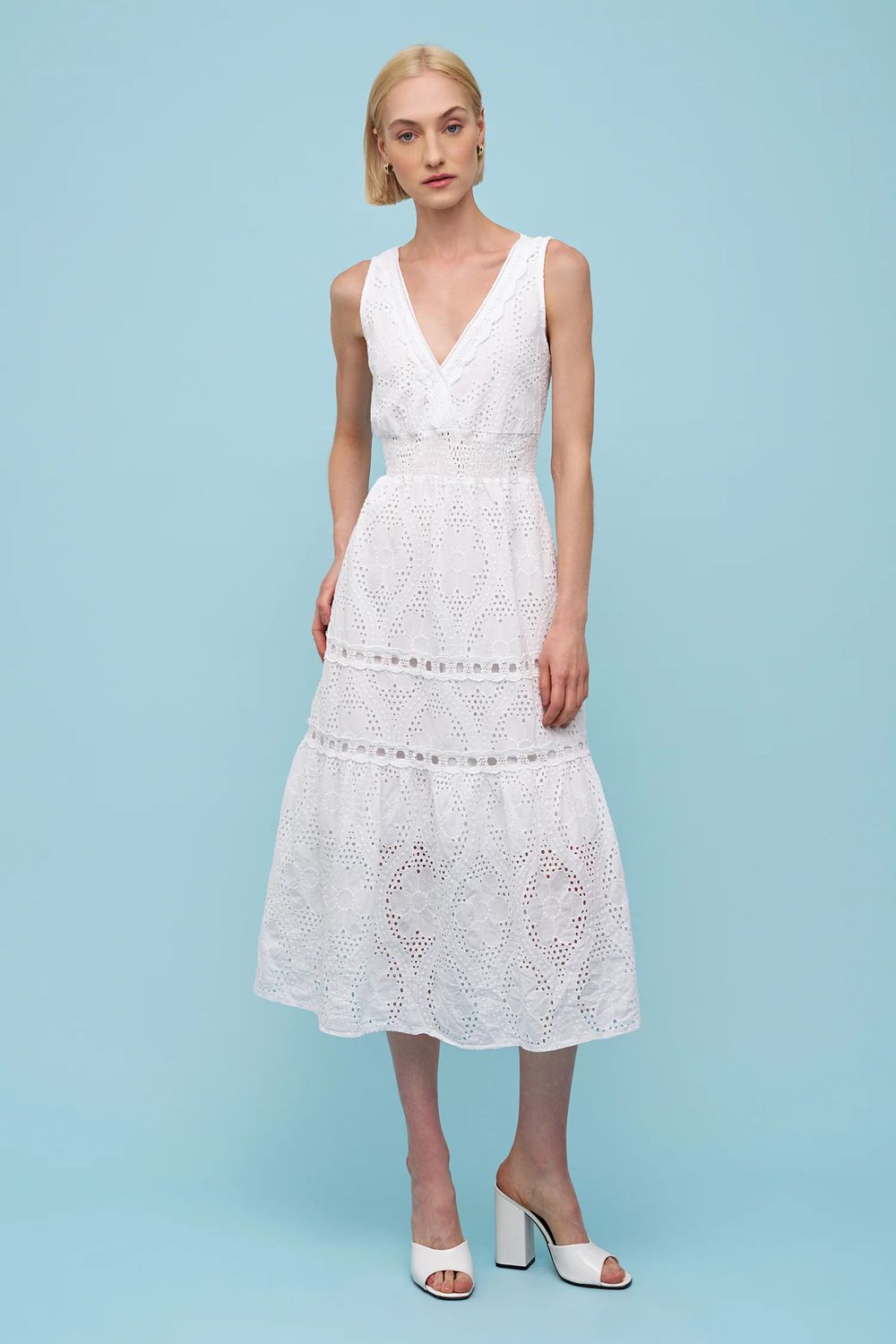 🇨🇦 Ellisse Eyelet Dress