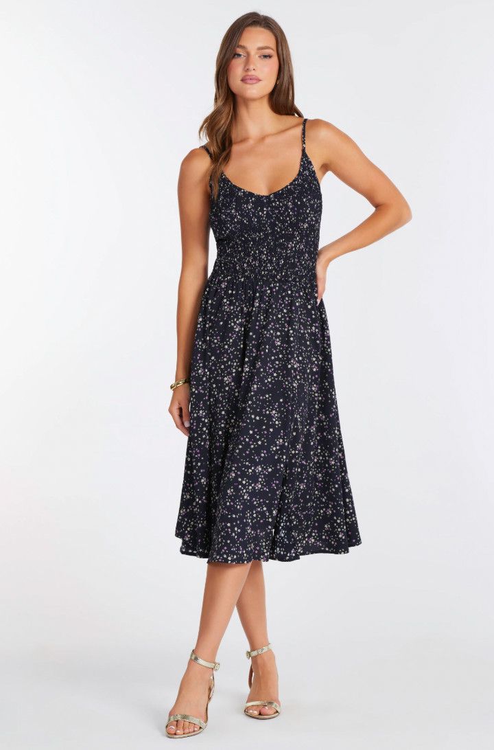 Jacqueline Smocked Bodice Dress