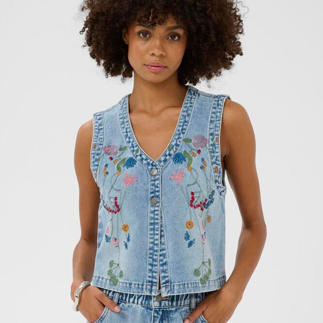 Tiala Aniceta Embroidered Vest