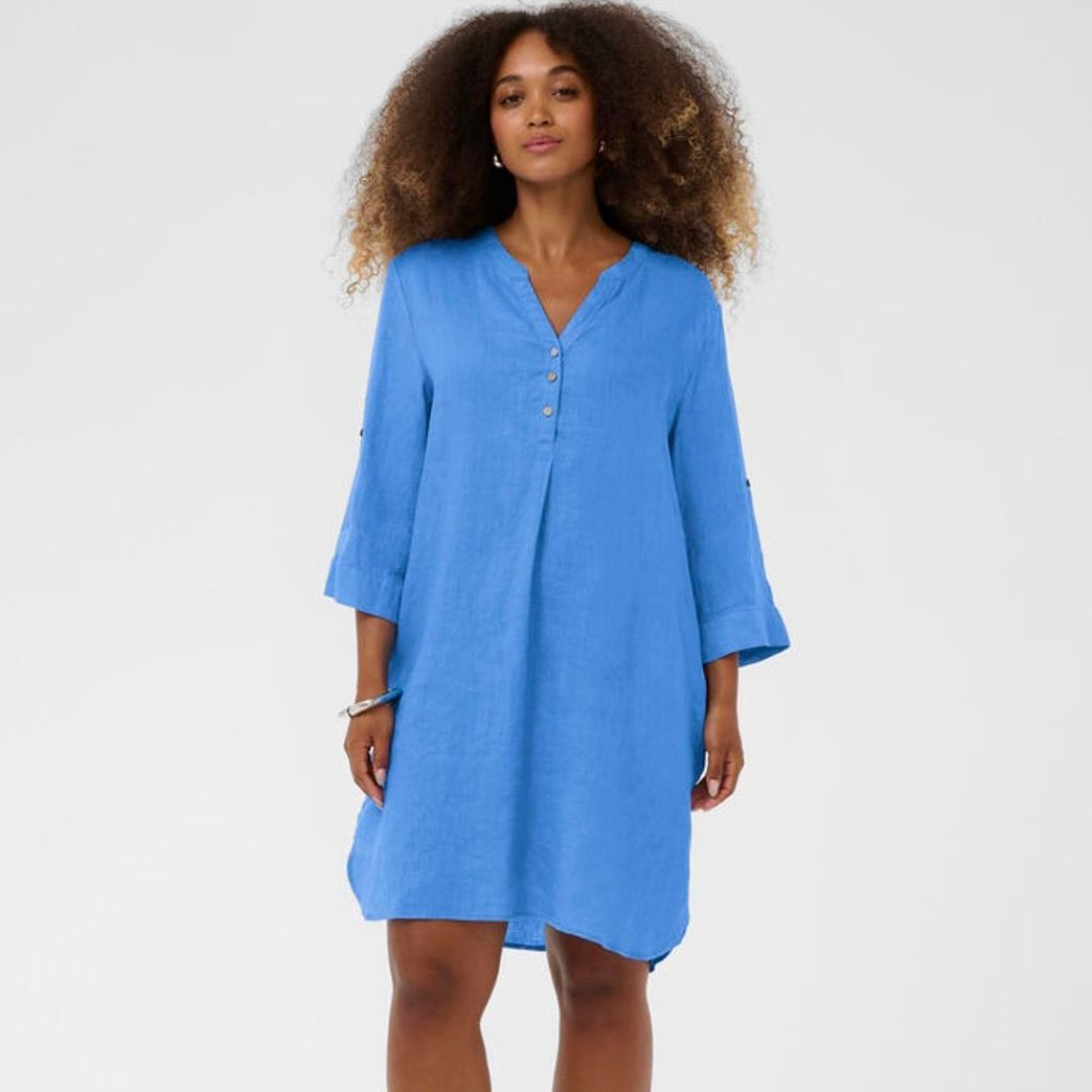 Bellis Caftan Short Dress