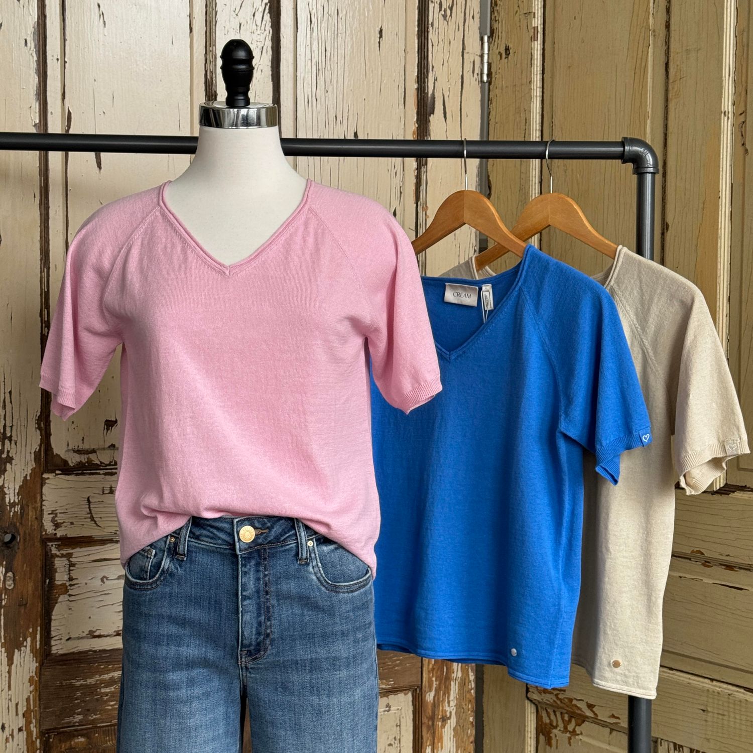 Romane Knit Sweater Top (3 colours)