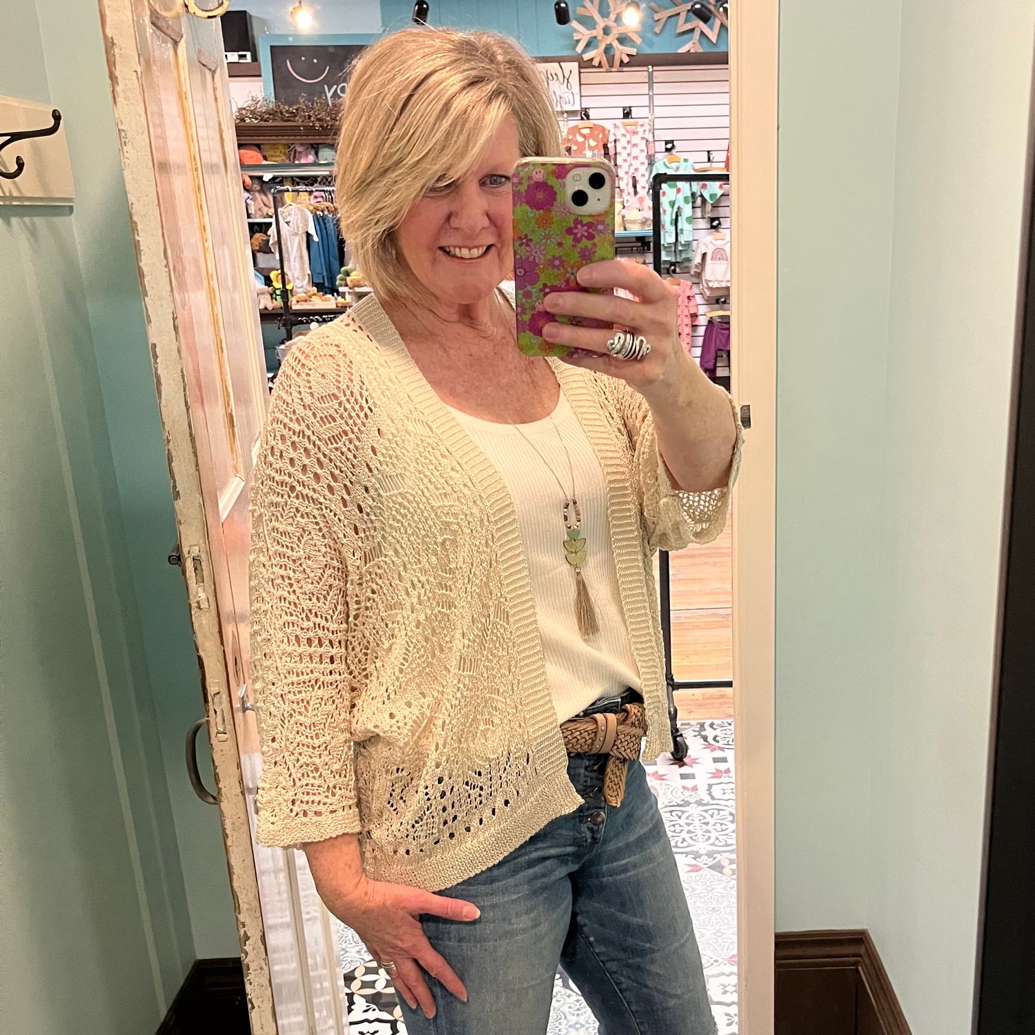 🇨🇦 Open Knit Cardigan