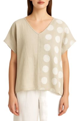 🇨🇦 Polka Dot V Neck Top