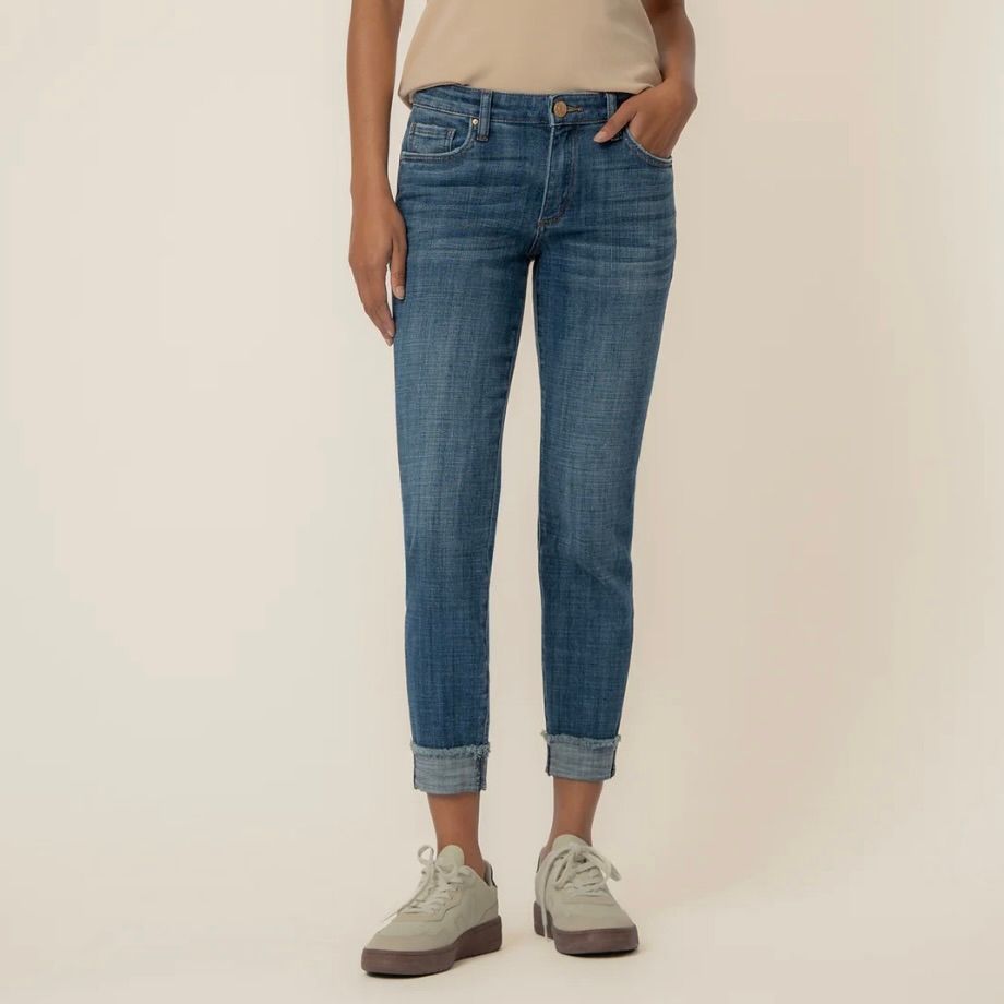 Amy Crop Straight Leg  Jean, Deserving