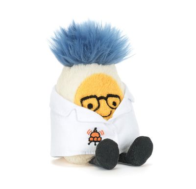 Amuseables Boiled Egg Scientist Outfit