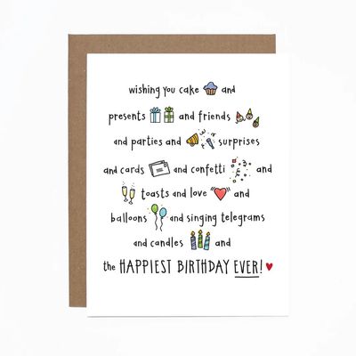 Birthday Cards (5 styles)