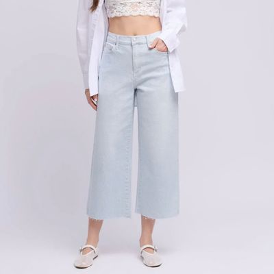 🇨🇦 Lily Wide Leg Pinstripe Jeans, Selena