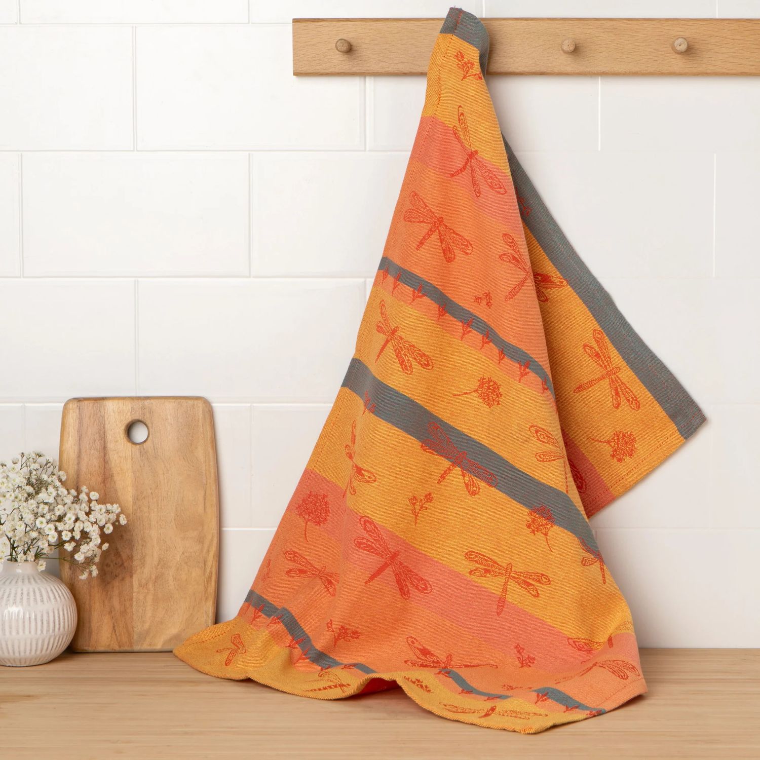 🇨🇦 Dragonfly Jacquard Dishtowel