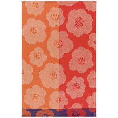🇨🇦 Poppy Jacquard Dishtowel