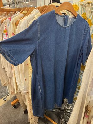 🇨🇦 Denim Tunic with Pockets - SALE -