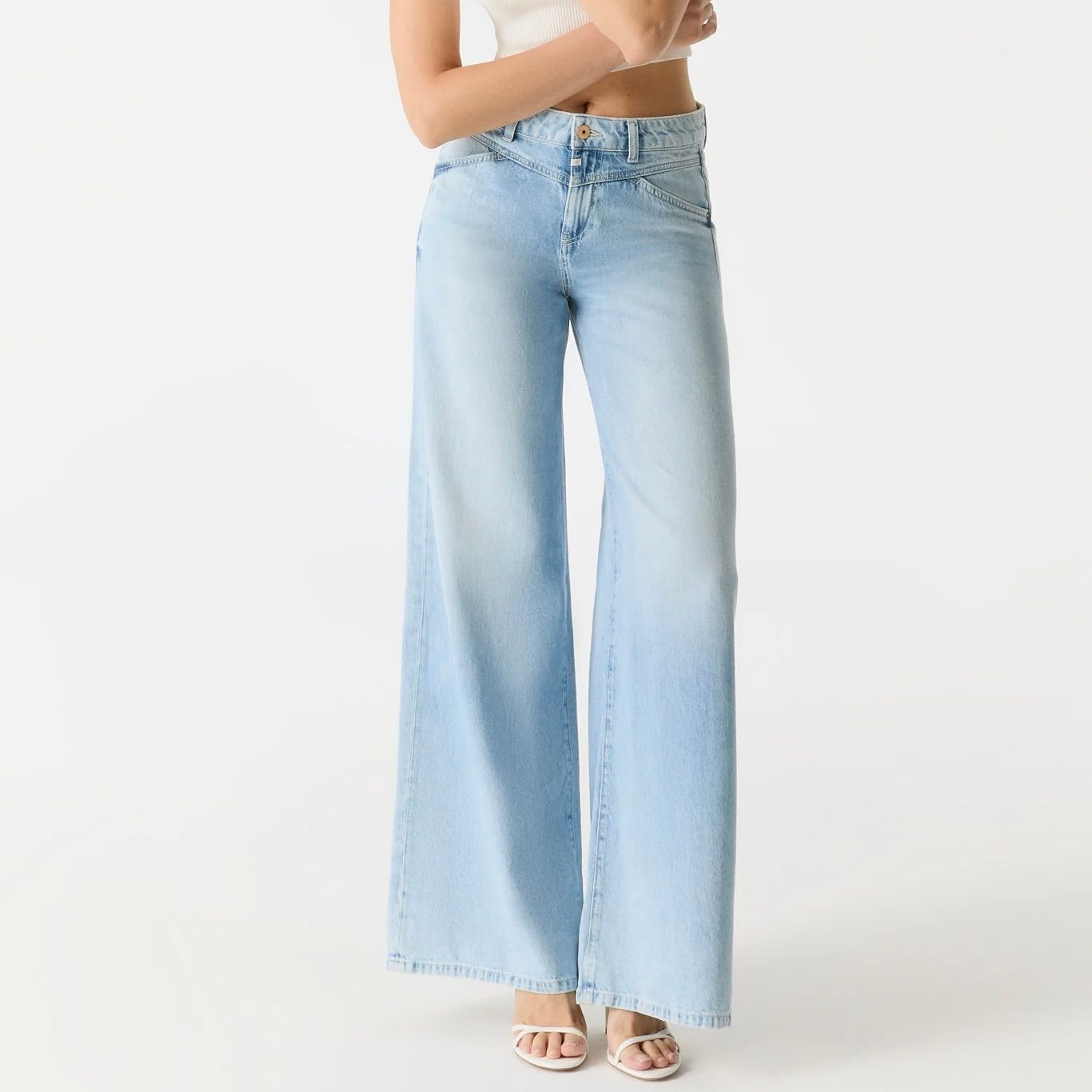 Hazel Mid Waist Full Length Jeans