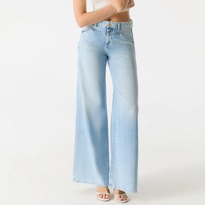 Hazel Mid Waist Full Length Jeans