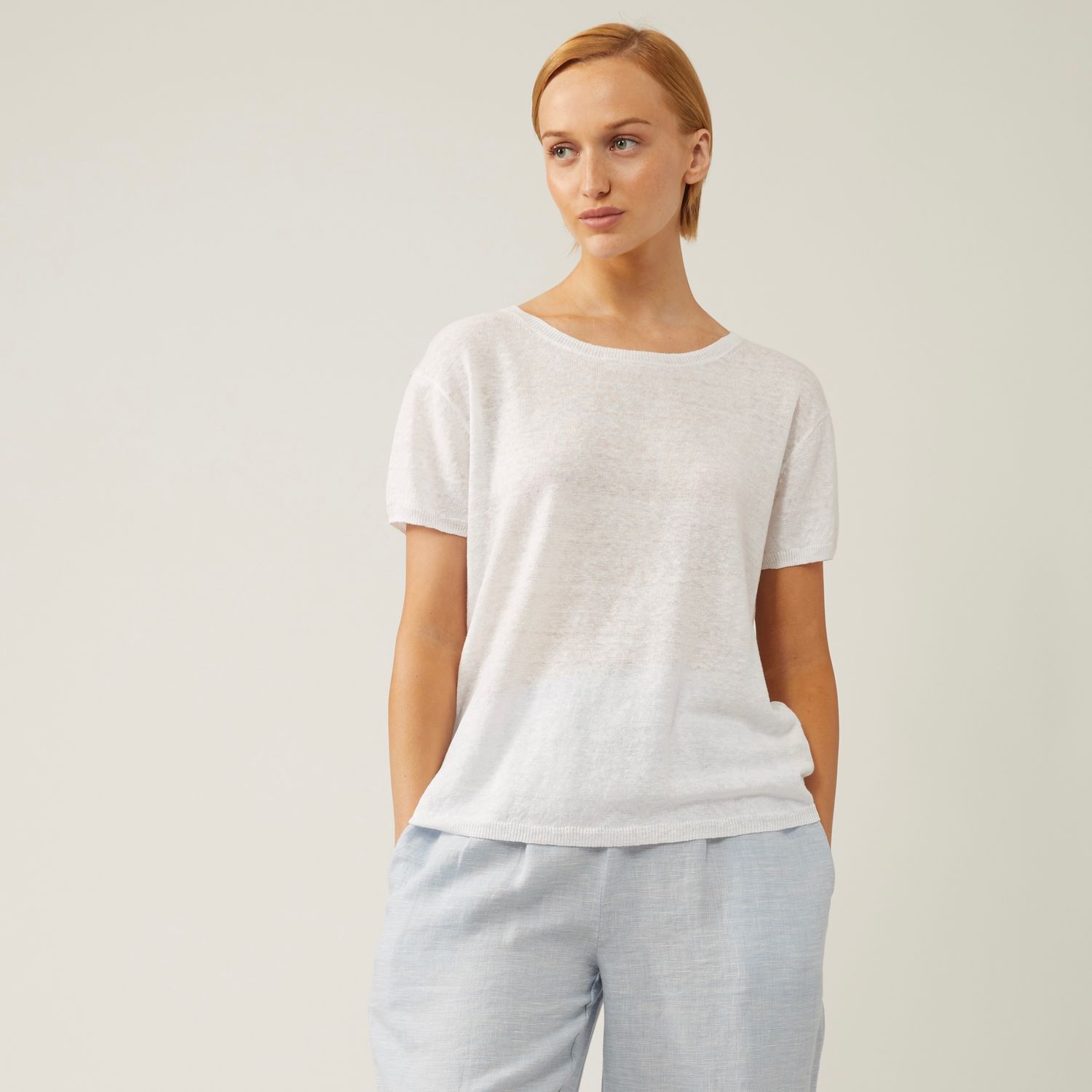 Laurier Sweater, Melange Grey