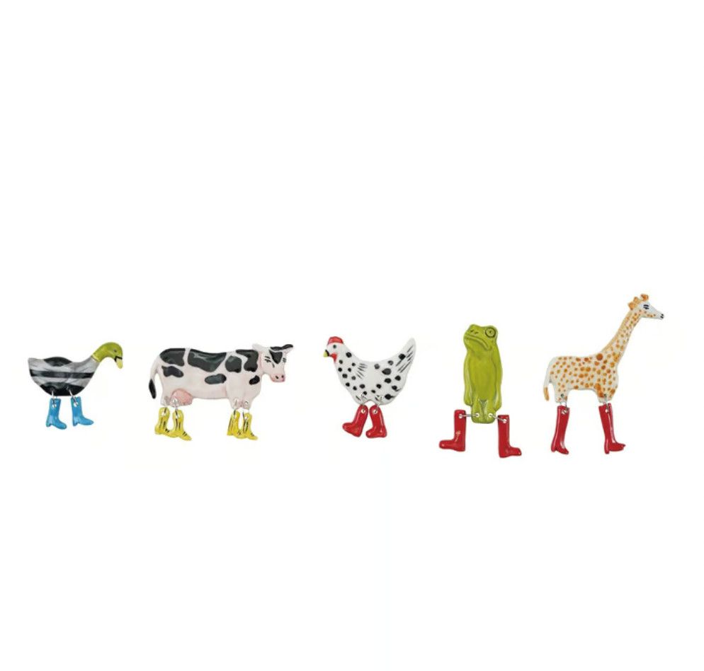 Dangling Feet Animal Fridge Magnets (5 styles)