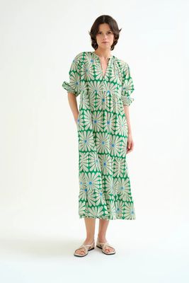 Flower Long Dress