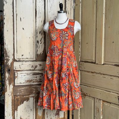 Joy Paisley Sleeveless Dress
