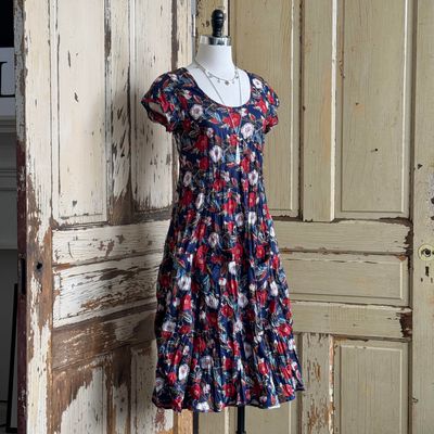 Jade Cottage Floral Dress