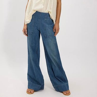 Breezy Denim Pull-On Jeans
