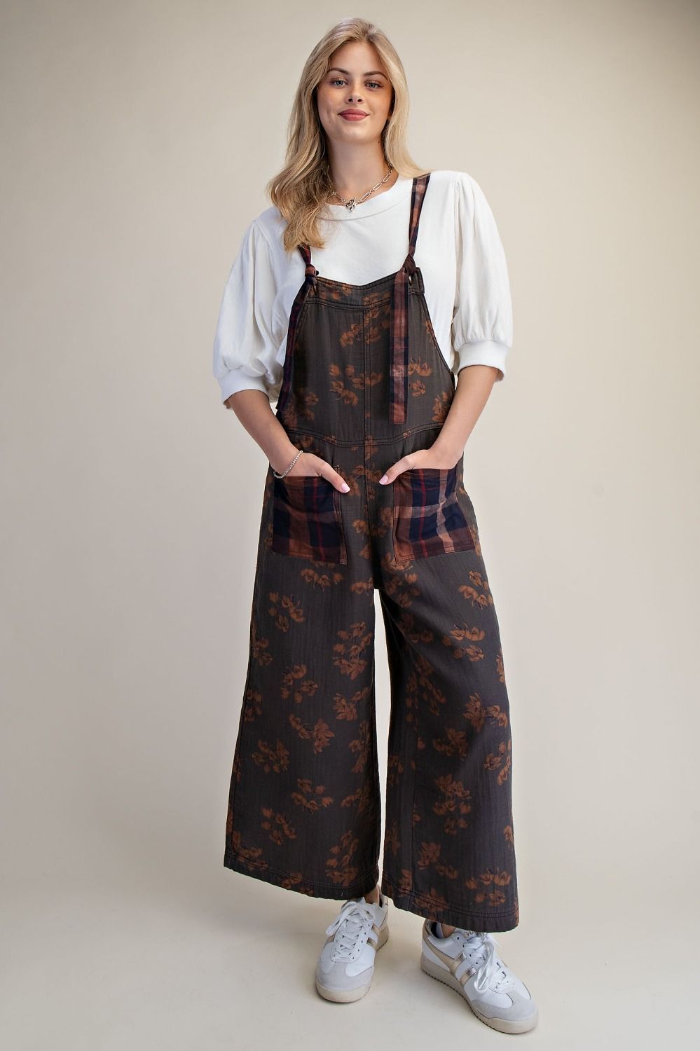 Printed Oversized Jumpsuit