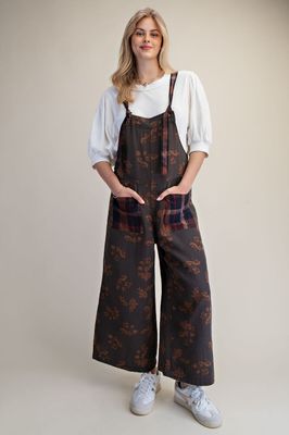 Printed Oversized Jumpsuit