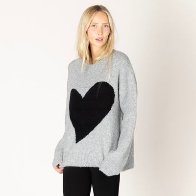 🇨🇦 Athena Heart Crew Sweater