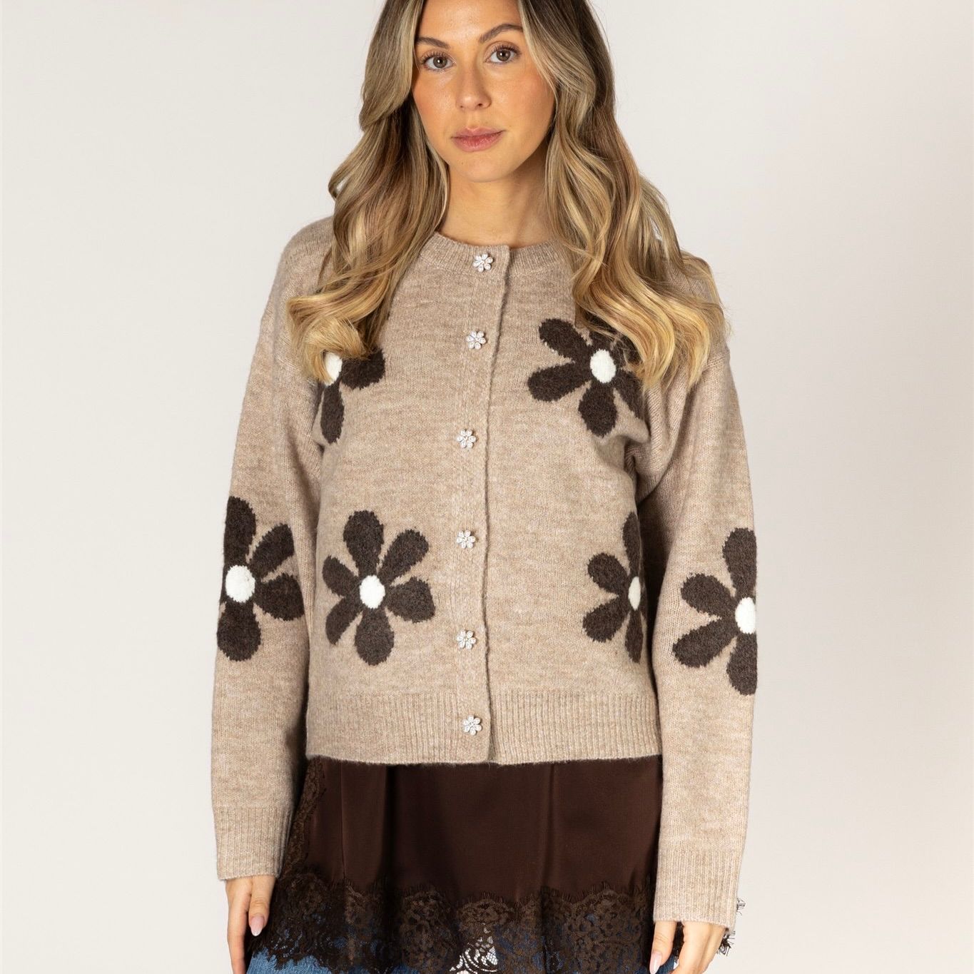 🇨🇦 Jorgie Flower Cardi
