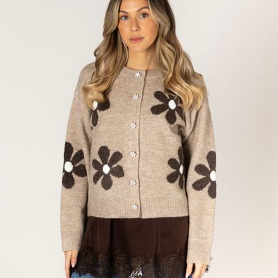 🇨🇦 Jorgie Flower Cardi