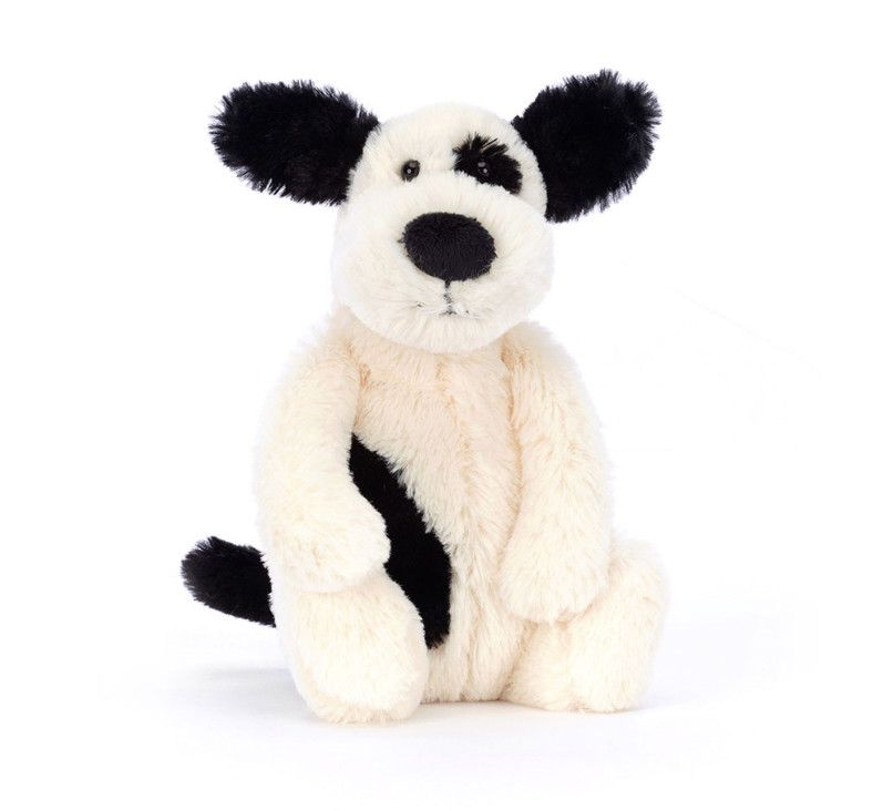 Bashful Black &amp; Cream 'Rufferty' Puppy, Little